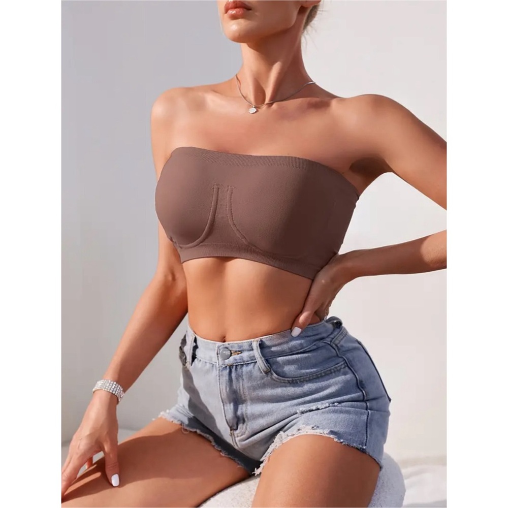 S/4 bandeau tube tops
